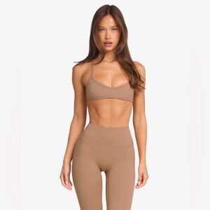 Women's Tan Crop Top